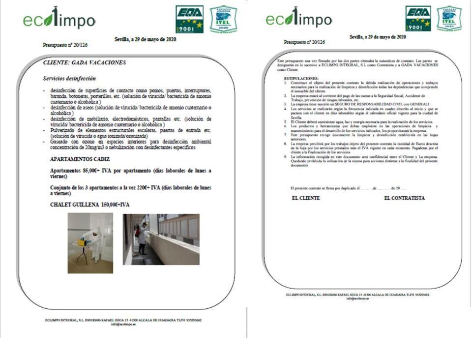 Apartamentos Valverde Cadiz 1 - A Eksteriør billede